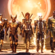 The characters in Marvel: Midnight Suns, the new tactics game by the makers of XCOM.